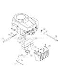 Page C Diagram and Parts List for 13BX605G755 2007 Yard Man Lawn Tractor